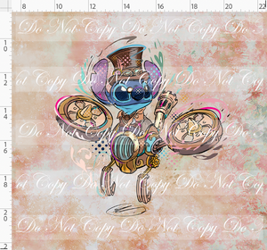 PREORDER - Steampunk Tinkers - Panel - Antique Rose - 626 - ADULT