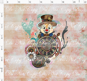 PREORDER - Steampunk Tinkers - Panel - Antique Rose - Dale - ADULT