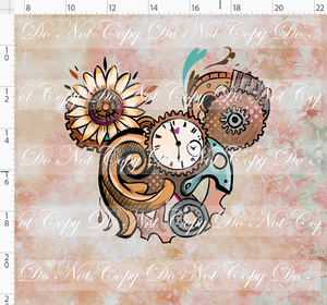 PREORDER - Steampunk Tinkers - Panel - Antique Rose - Mouse Head - ADULT