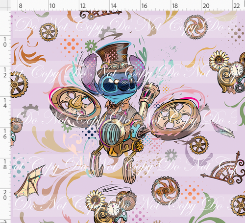 PREORDER - Steampunk Tinkers - Panel - Lavender -626 - ADULT