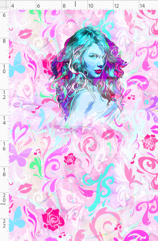 PREORDER - Karma & Chaos - Panel - Face - Light Pink with Elements - CHILD