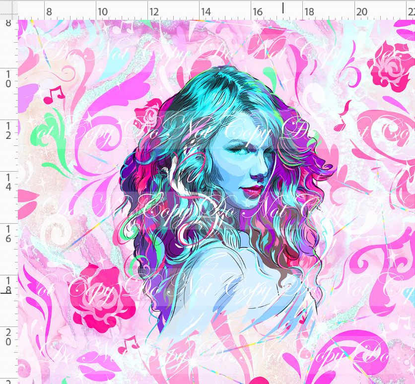 PREORDER - Karma & Chaos - Panel - Face - Light Pink with Elements - ADULT