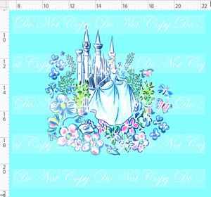 PREORDER - LP Inspired - Cindy - Panel - Aqua - ADULT