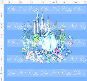 PREORDER - LP Inspired - Cindy - Panel - Cornflower - ADULT
