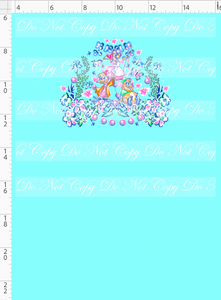 PREORDER - LP Inspired - Mice - Panel - Aqua - CHILD