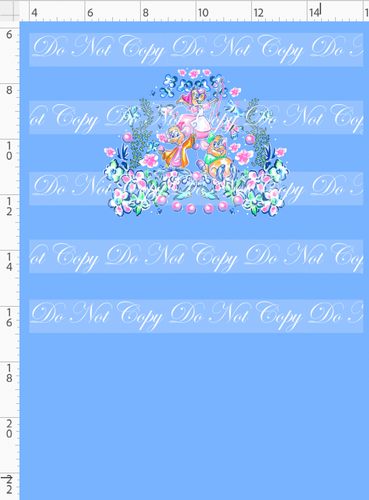PREORDER - LP Inspired - Mice - Panel - Cornflower - CHILD