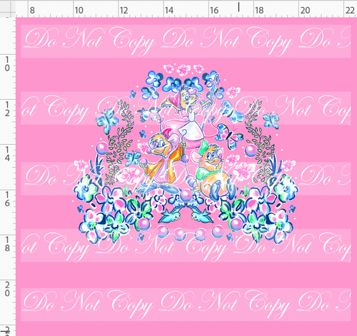 PREORDER - LP Inspired - Mice - Panel - Pink - ADULT