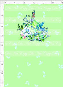 PREORDER - LP Inspired - Frog Princess - Panel - Green - CHILD