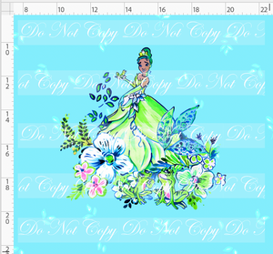 PREORDER - LP Inspired - Frog Princess - Panel - Blue - ADULT