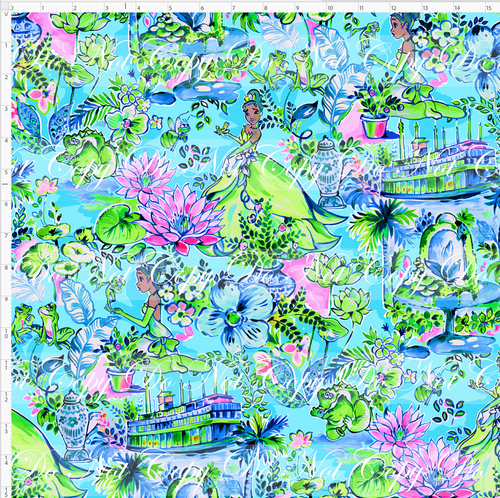 PREORDER - LP Inspired - Frog Princess - Main - Blue - LARGE SCALE