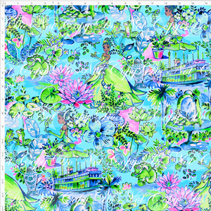 PREORDER - LP Inspired - Frog Princess - Main - Blue - LARGE SCALE