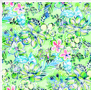 PREORDER - LP Inspired - Frog Princess - Floral - Green - SMALL SCALE