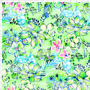 PREORDER - LP Inspired - Frog Princess - Floral - Green - LARGE SCALE
