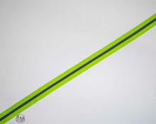 RETAIL Zipper Tape - Lime Tape with Gunmetal coils