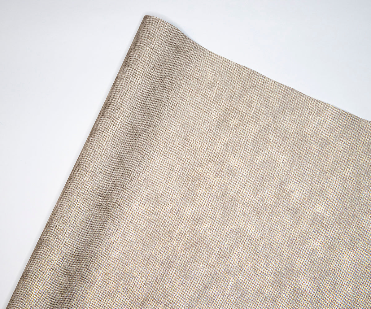 Retail - Metallic Burlap Vinyl - LIGHT GOLD