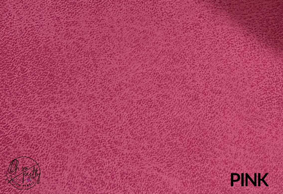 RETAIL - Faux Suede Vinyl - PINK