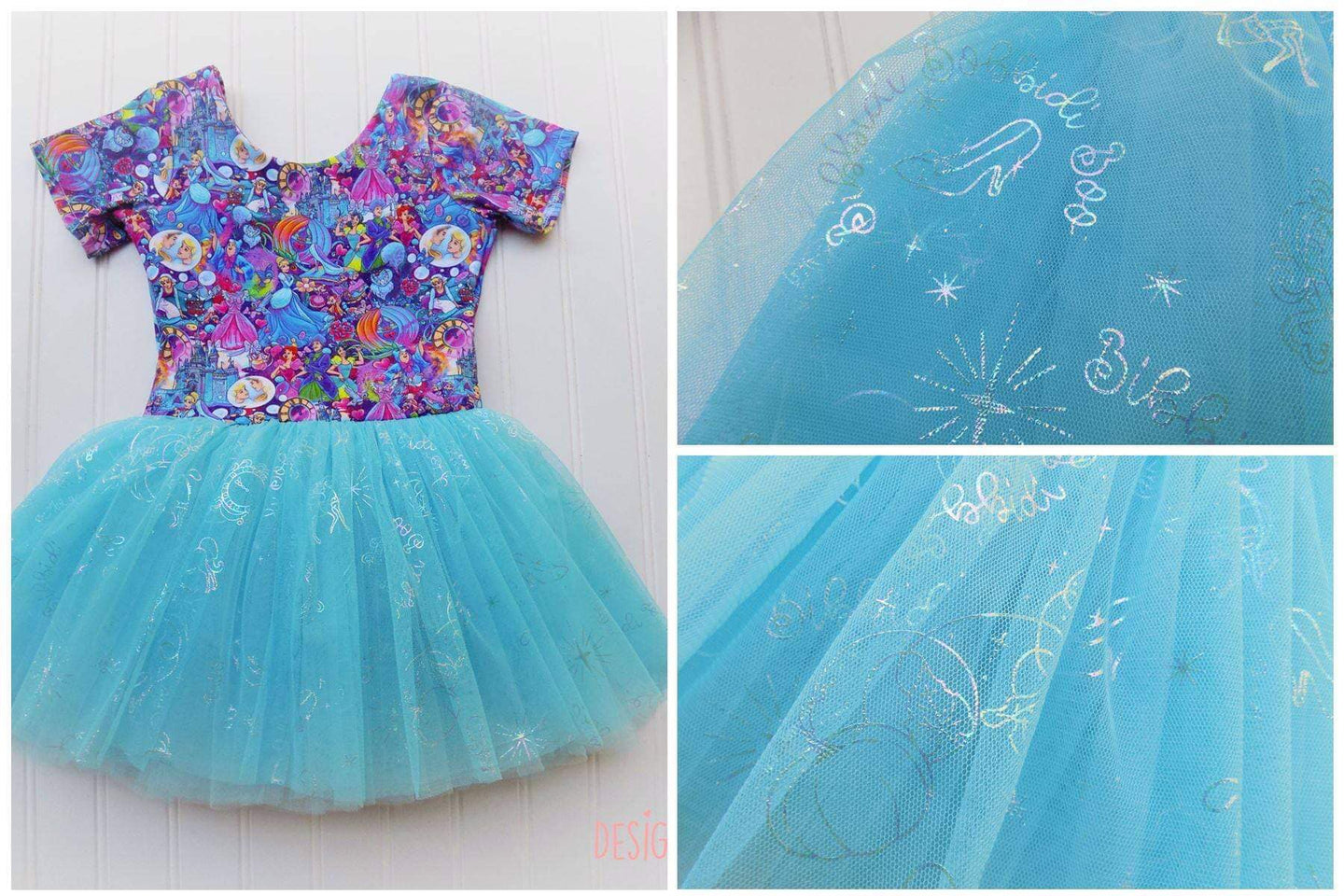 Ready to Ship - A Wish Is a Dream - Tulle - Silver Foil - #15 Base