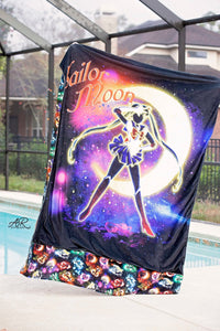 Retail - Moonlight - Sailor Moon - Adult Blanket Topper