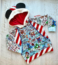 PREORDER - Christmas Mouse Favorite Doodles - Main - Blue - SMALL SCALE