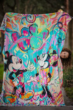 CATALOG - PREORDER R104 - Artistic Pop Mouse - Adult Blanket Topper - Balloons