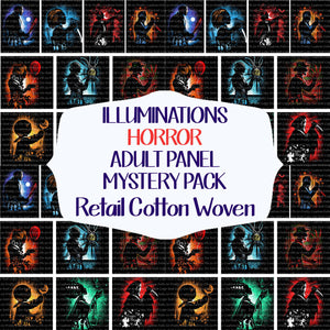 Retail - Illumination - Horror - Cotton Woven - Adult Panels - Mystery Pack