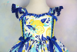 CATALOG -PREORDER R113 - Lemon Twist - Lemons and Flowers - Complicated