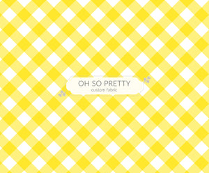Retail - Summer Essential - Yellow - Gingham