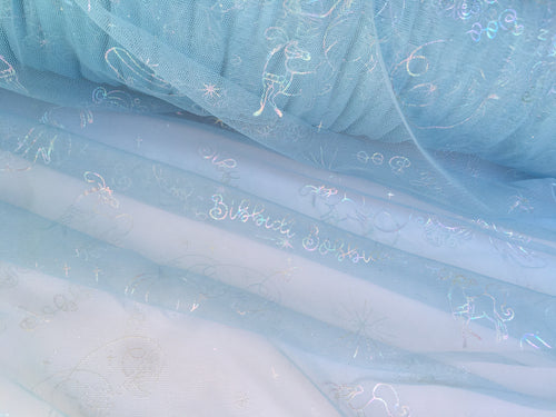 Ready to Ship - A Wish Is a Dream - Tulle - Irridescent Foil - #38 Base