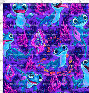 CATALOG PREORDER R37 - Ice Adventures-Lizard- Purple Tossed-Small Scale