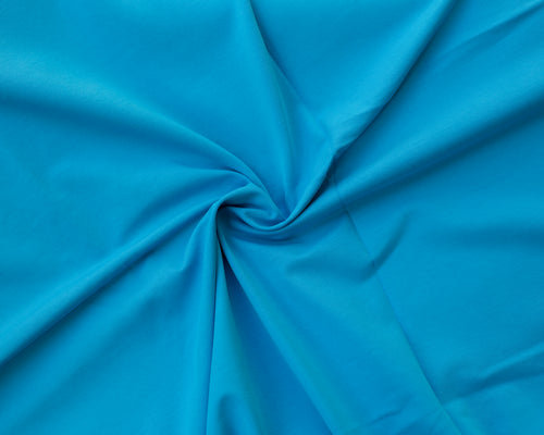 M-66 Bright Blue Solid-Premium Cotton Spandex