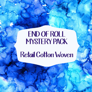 Retail - Cotton Woven - End of Roll - Mystery Scrap Pack