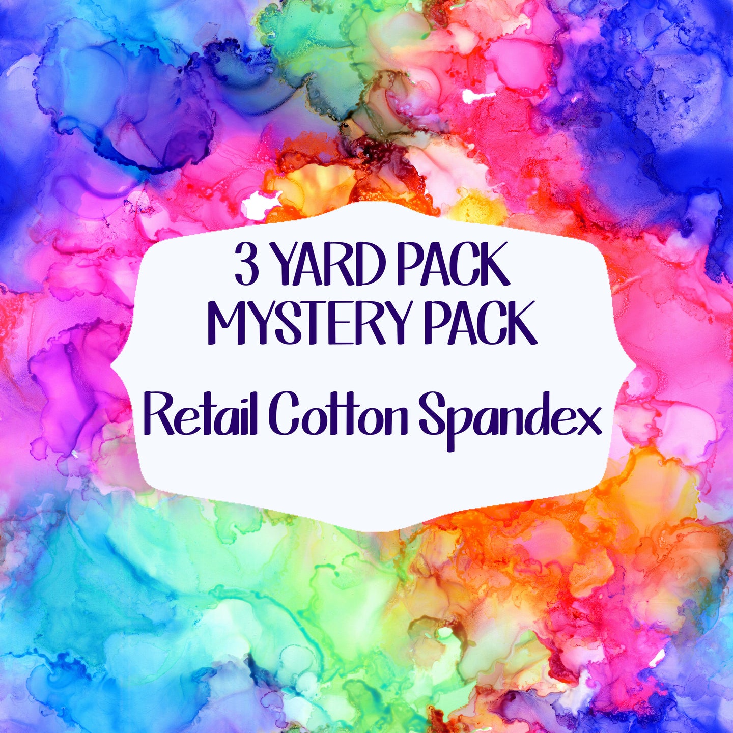 Retail - Cotton Spandex - Mystery Pack (3 Different Prints)