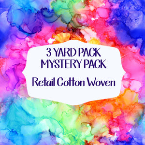 Retail - Cotton Woven - Mystery Pack (3 Different Prints)