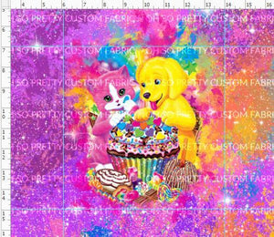 Retail - Rainbow Animal Friends - Panel 2 - Cupcake