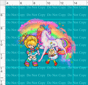 Retail 80s Throwback - Rainbow Unicorn - Panel