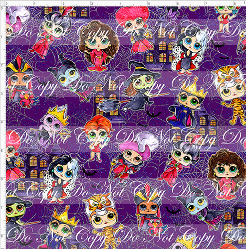 CATALOG - PREORDER R44 - Villain Dolls - Main - Purple - SMALL SCALE