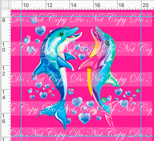 CATALOG - PREORDER R46 - Funfetti - Panel - Dolphins