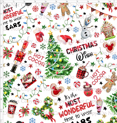 PREORDER - Christmas Wish - Main - White - REGULAR SCALE