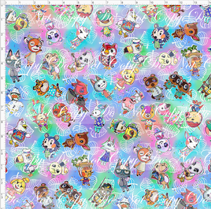 CATALOG - PREORDER R46 - Island Critters - Pastel Tossed - REGULAR SCALE