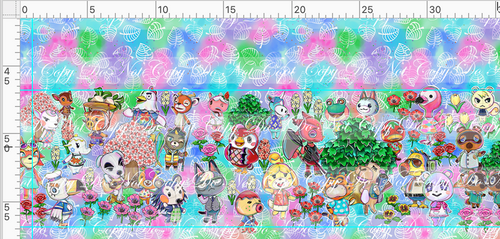CATALOG - PREORDER R46 - Island Critters - Double Border