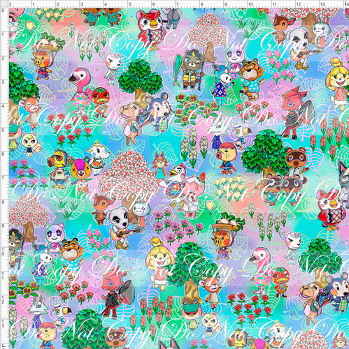 CATALOG - PREORDER R46 - Island Critters - Directional Print - REGULAR SCALE