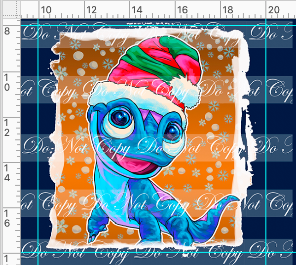 CATALOG - PREORDER -  Christmas Sweater - Lizard Panel - ADULT