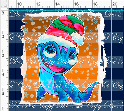 PREORDER - Christmas Sweater - Lizard Panel - CHILD