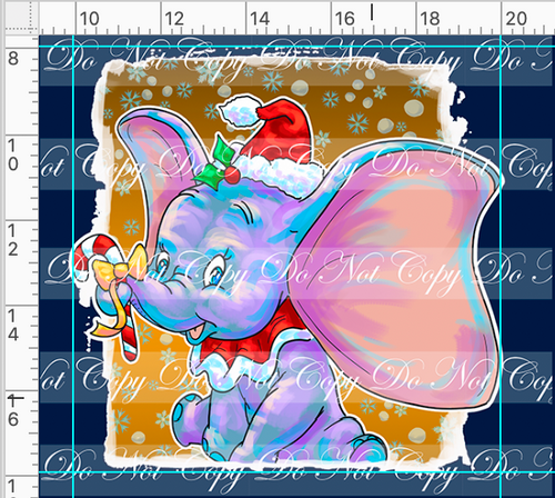 PREORDER - Christmas Sweater - Elephant Panel - CHILD