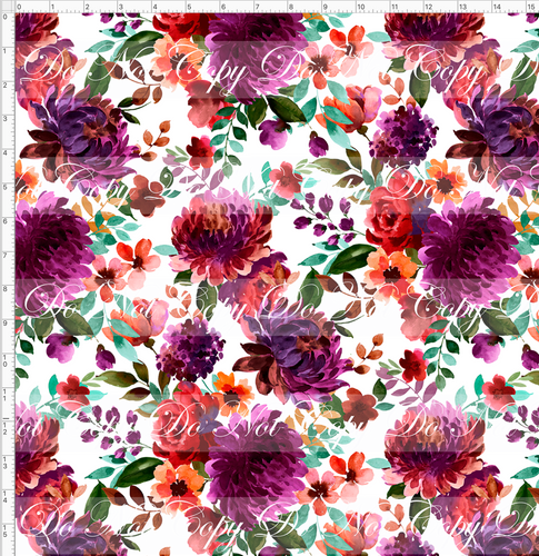 PREORDER - Fabulous Florals - Purple Potpourri Floral - LARGE SCALE