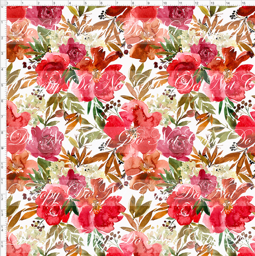 PREORDER - Fabulous Florals - Fall Fire Floral - LARGE SCALE