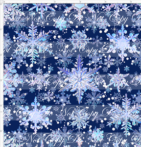 PREORDER - Countless Coordinates - Snowflakes - Blue - REGULAR SCALE