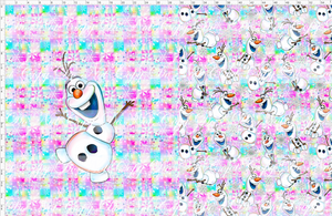 CATALOG - PREORDER R47 - You'll Always Have Me - Snowman - Toddler Blanket Topper