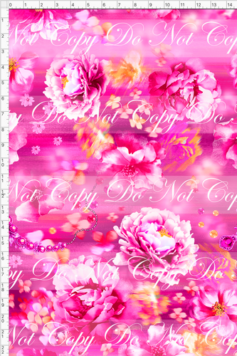 PREORDER - Fabulous Florals - Pink Peony - LARGE SCALE