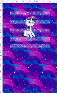 CATALOG - PREORDER R48 - We Got This Together - PANEL - White Pony with Clouds